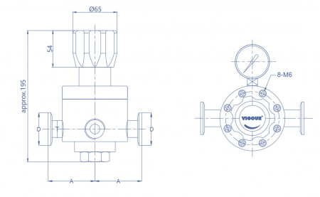 Линейный регулятор Vigour VSR-4PH